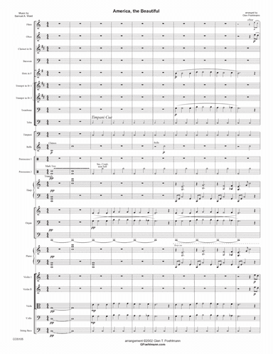 AMERICA, THE BEAUTIFUL - Symphonic Orchestra