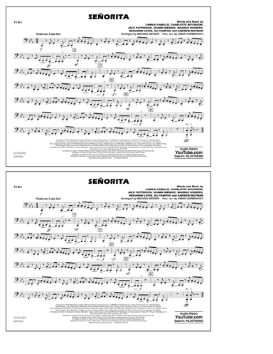 Señorita (arr. Carmenates and Brown) - Tuba