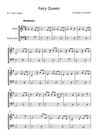 Fairy Queen - Violin and Cello Version