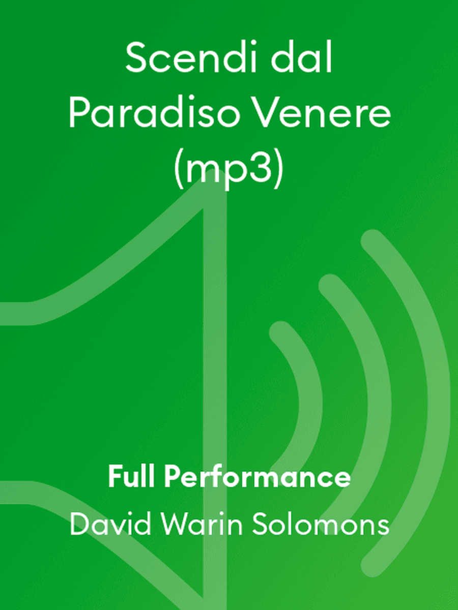 Scendi dal Paradiso Venere (mp3)