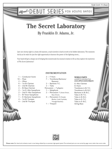 The Secret Laboratory: Score