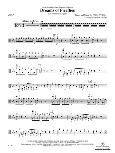 Dreams of Fireflies: Viola