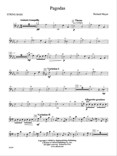 Pagodas: String Bass