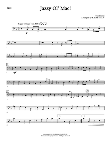 Jazzy Ol' Mac! - Bass