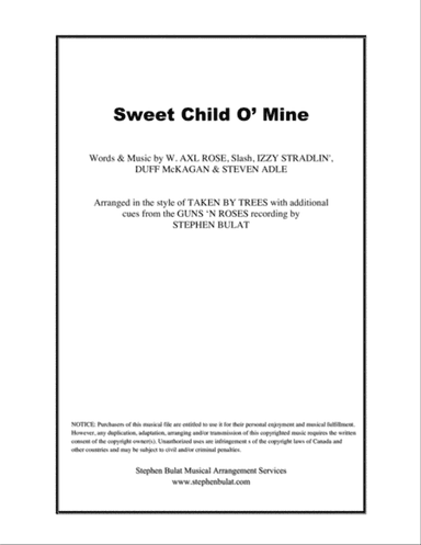 Sweet Child O' Mine