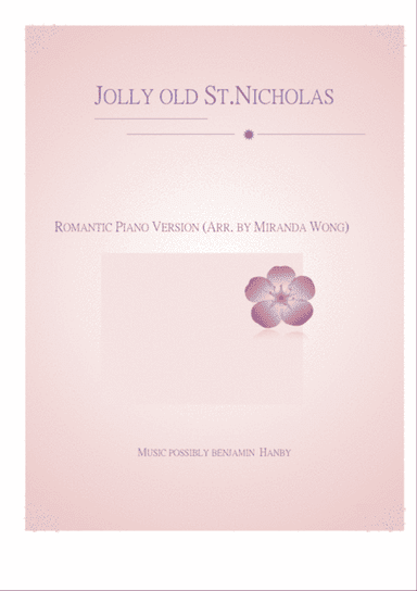 Jolly Old St. Nicholas - Romantic Christmas Piano Music