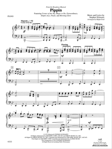 Pippin: Piano Accompaniment