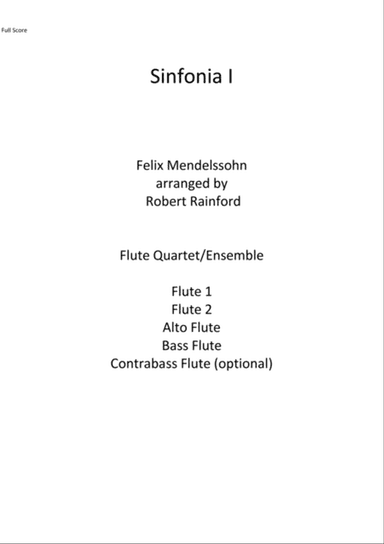 Sinfonia I