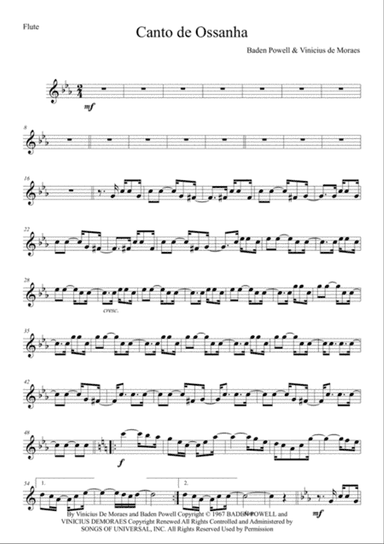 Canto De Ossanha