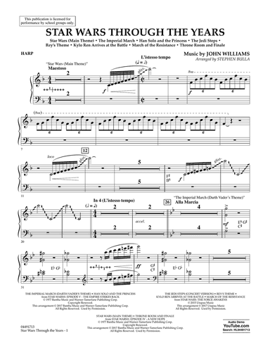 Star Wars Through the Years - Harp