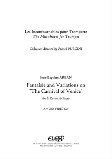 Fantaisie and Variations on "The Carnival Of Venice"