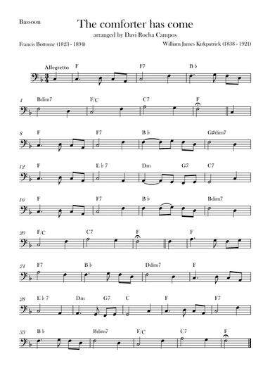 The comforter has come