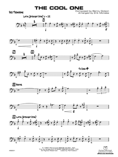 The Cool One: 3rd Trombone