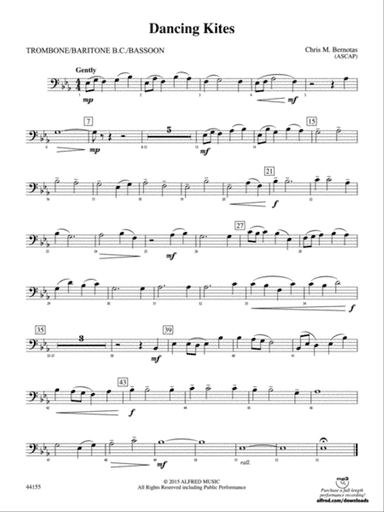 Dancing Kites: 1st Trombone