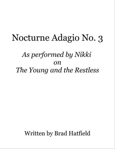 Nocturne Adagio No. 3