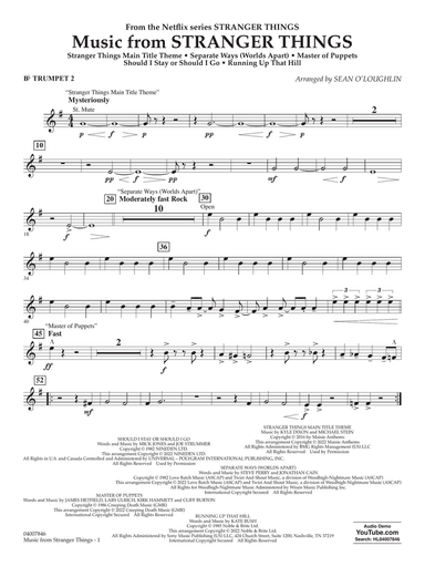 Music from Stranger Things - Bb Trumpet 2