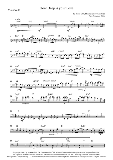 How Deep Is Your Love