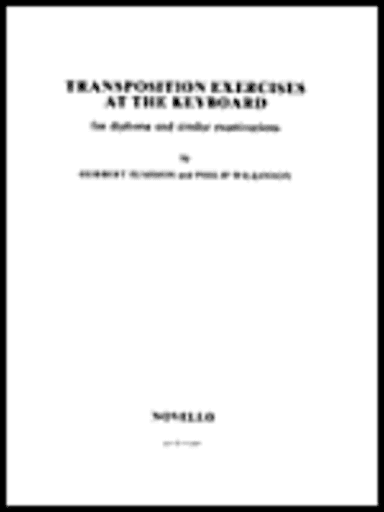 Herbert Sumsion: Transposition Exercises At The Keyboard