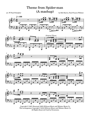 Theme From Spider Man