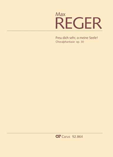 Choralphantasie >>Freu dich sehr, o meine Seele!<<