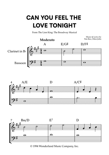 Can You Feel The Love Tonight