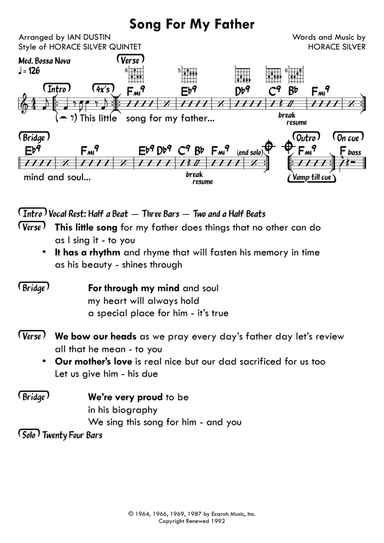 Song For My Father