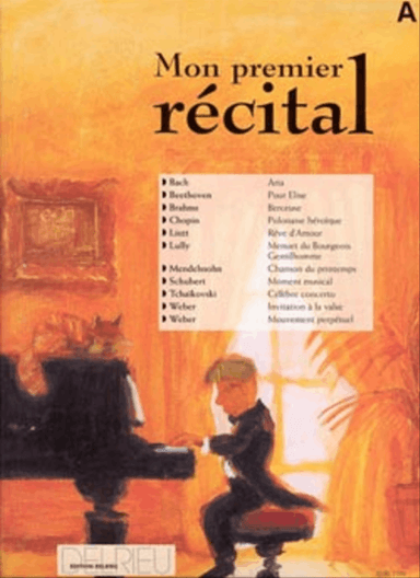 Mon premier recital - Volume A