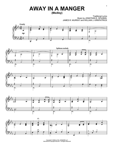 Away In A Manger (Medley)