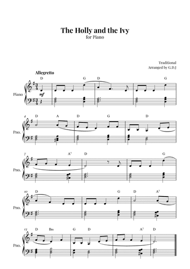 The Holly and the Ivy