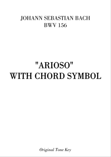 Bach, Johann Sebastian - BWV 156