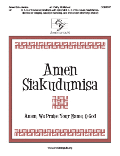 Amen, Siakudumisa (3, 4, 5, or 6 octaves)