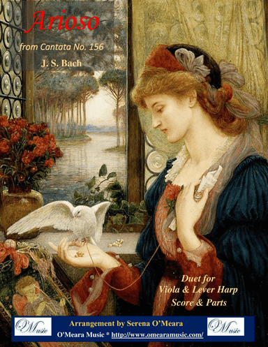 Arioso, Duet for Viola & Lever Harp