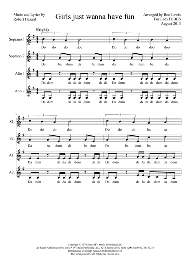 Girls Just Want To Have Fun