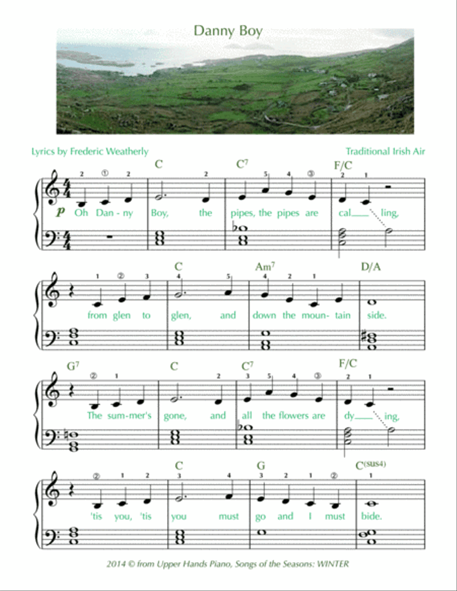 Danny Boy (Easy/Intermediate)