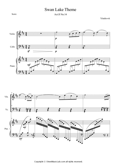 Scene From Swan Lake