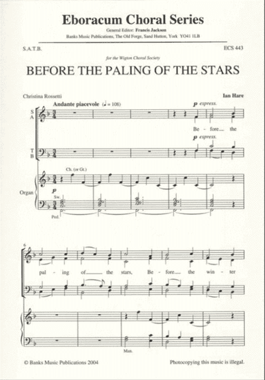 Before The Paling Of The Stars