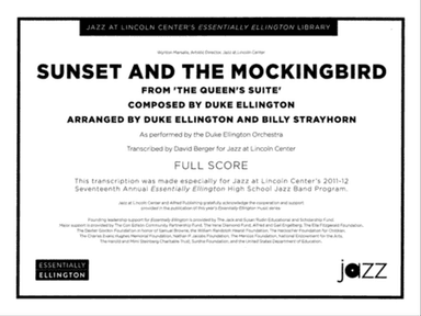 Sunset and the Mocking Bird (from The Queen's Suite): Score