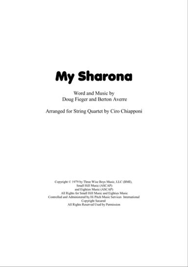 My Sharona