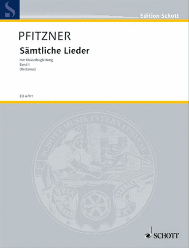 Sämtliche Lieder mit Klavierbegleitung