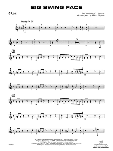 Big Swing Face: Flute