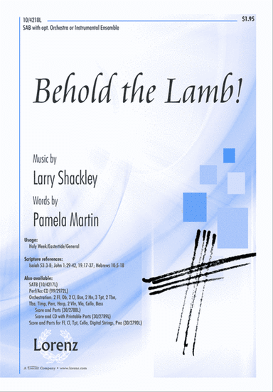 Behold the Lamb!