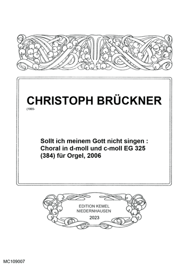 Sollt ich meinem Gott nicht singen