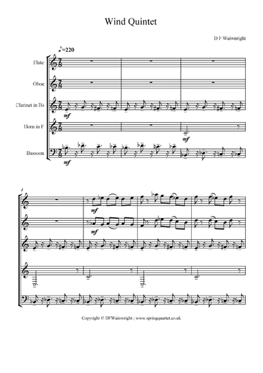 Wind Quintet