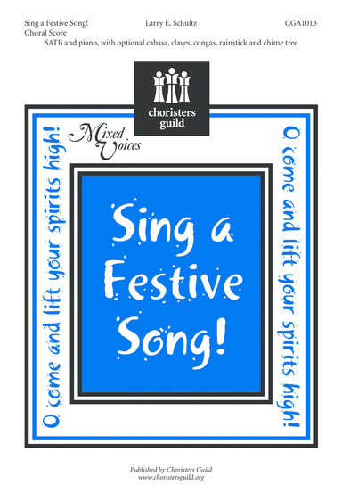 Sing a Festive Song! - Choral Score