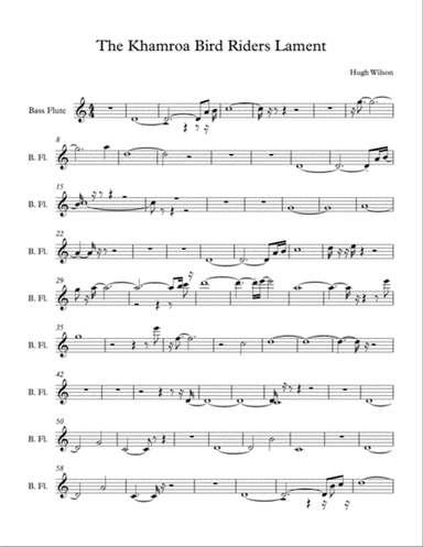 The Khamroa Bird Riders Lament
