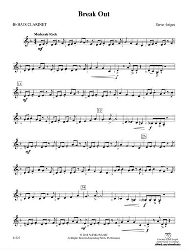Break Out: B-flat Bass Clarinet