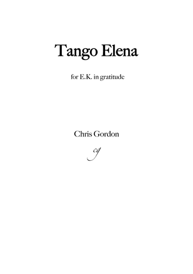 Tango Elena