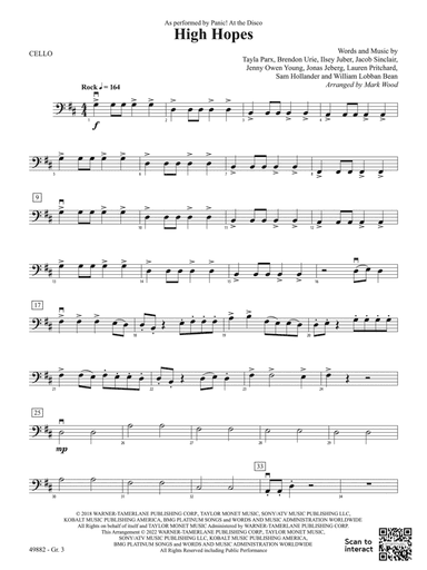 High Hopes: Cello - Grade 3