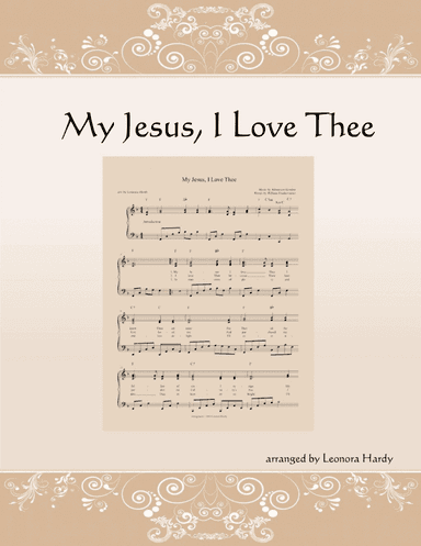 My Jesus, I Love Thee