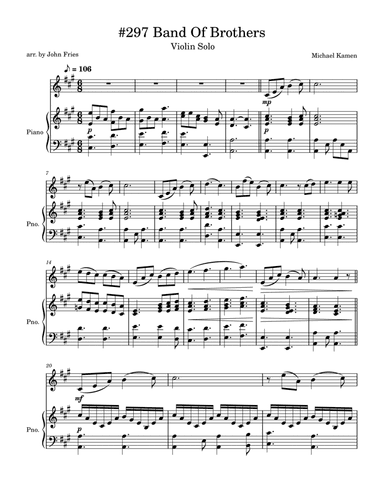 Band Of Brothers Suite Two